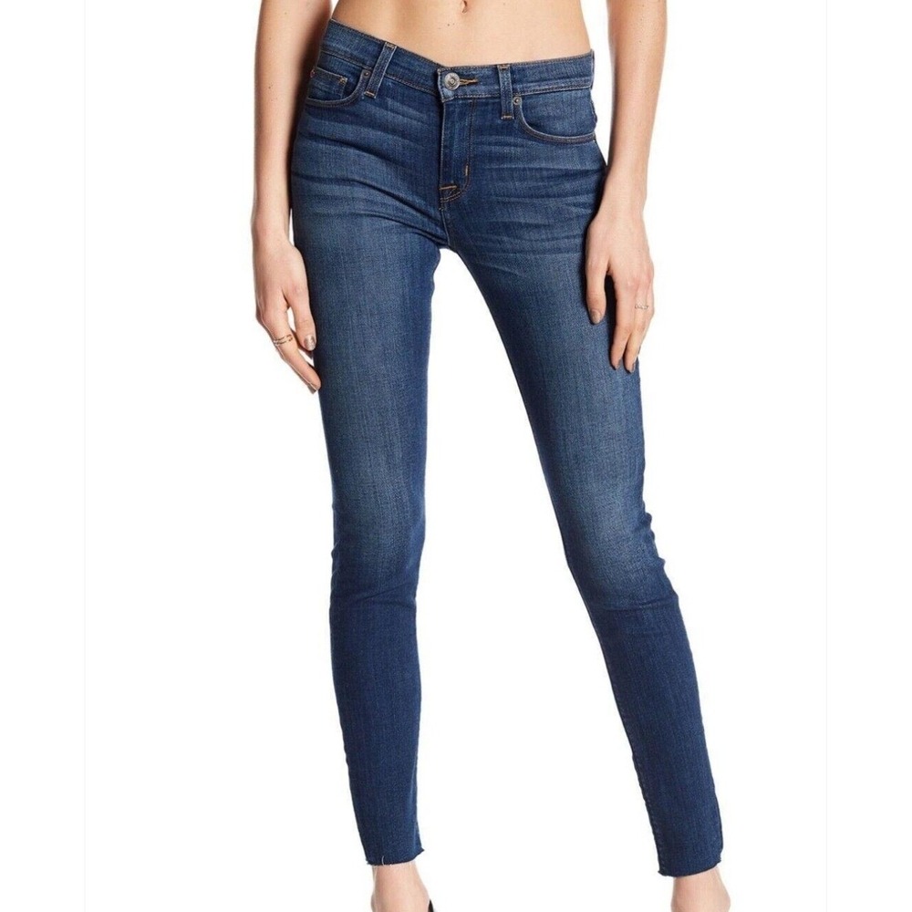 Hudson Natalie Super Skinny Jeans Dark Wash Denim Classic 29/8 Chic Stretch‎ Fem